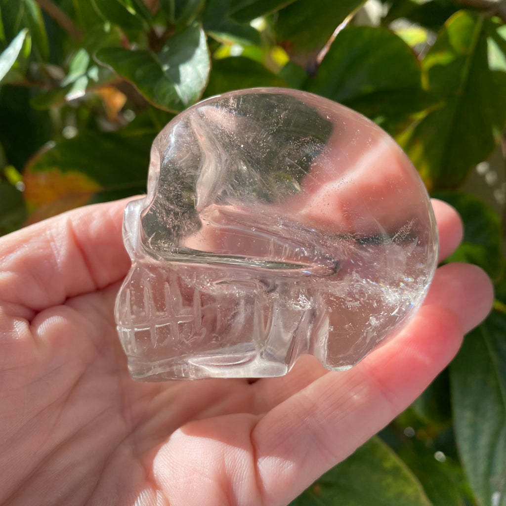 Clear Quartz Skull