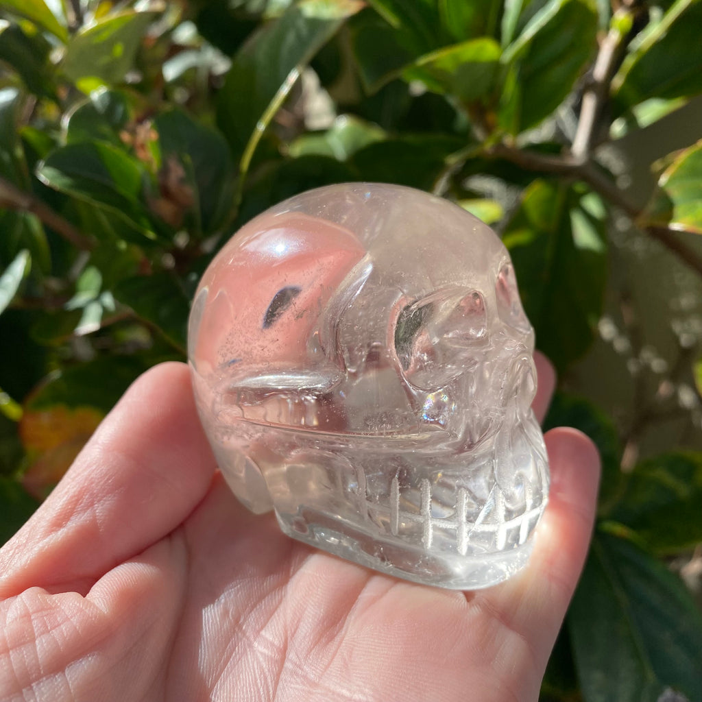 Clear Quartz Skull