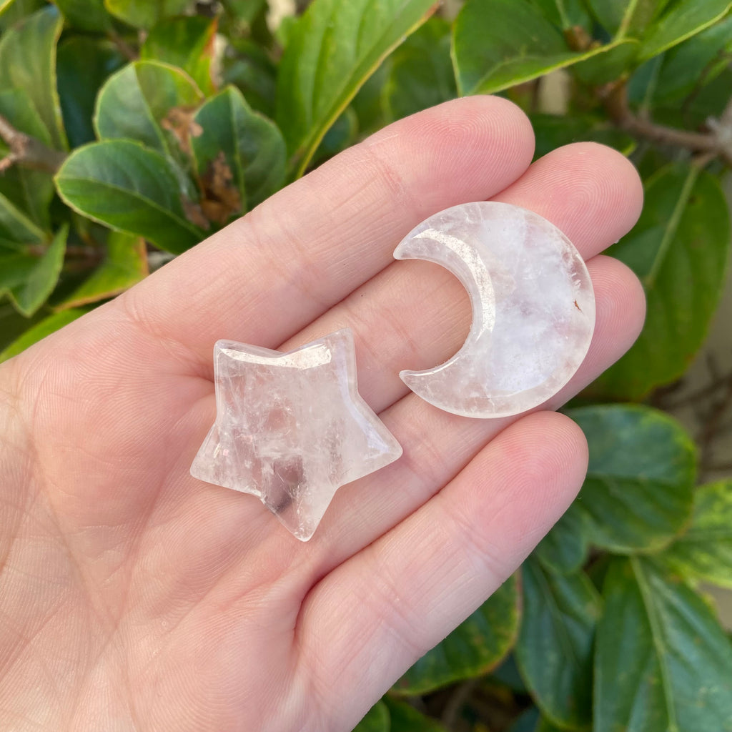 Sun & Moon - Clear Quartz