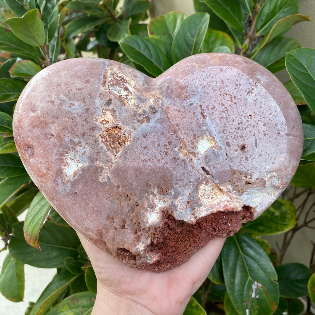 Pink Amethyst Heart