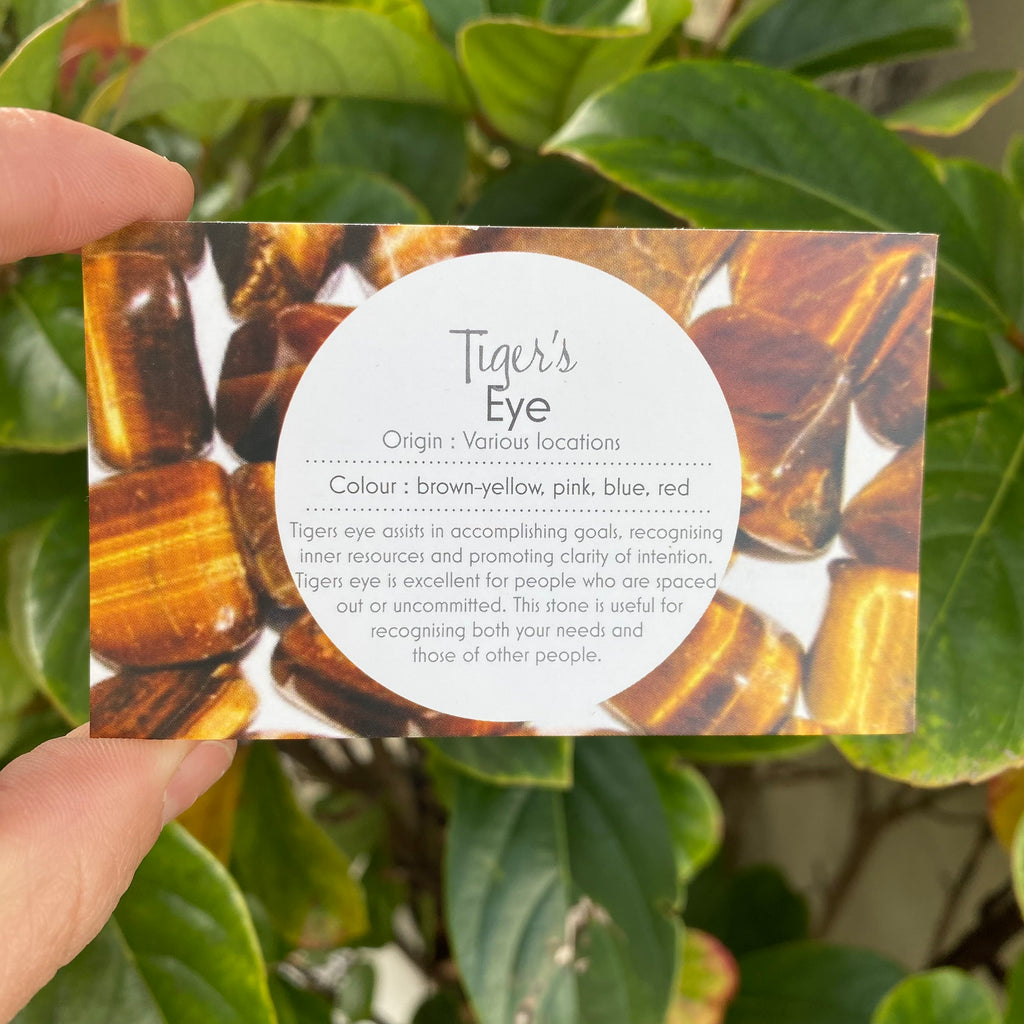Tiger Eye Tumbled Stones
