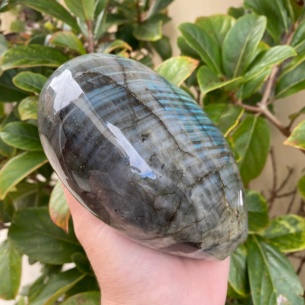 Large Labradorite Heart