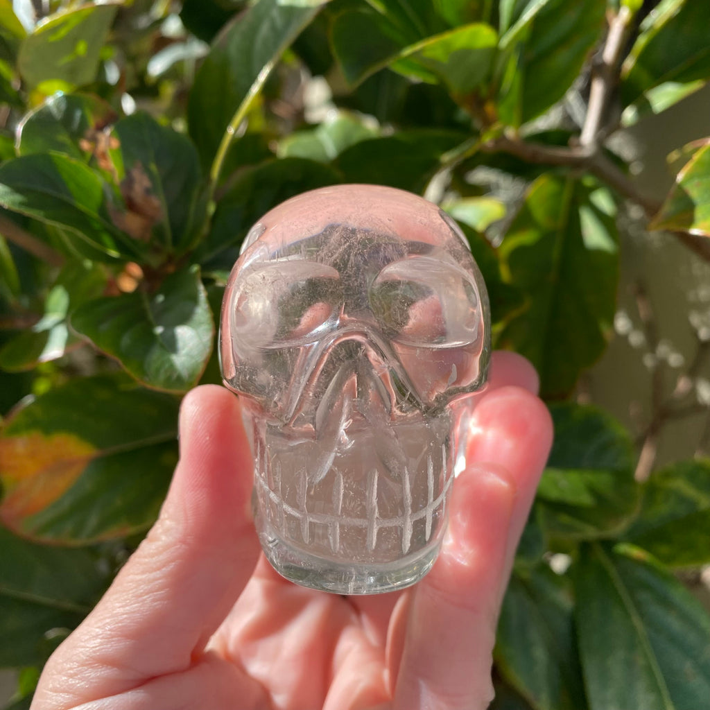 Clear Quartz Skull