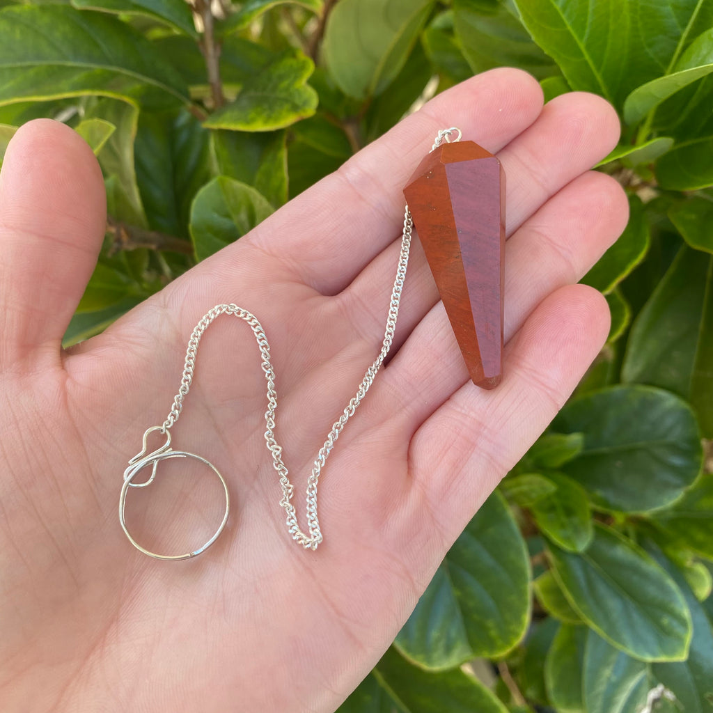 Red Jasper Pendulum