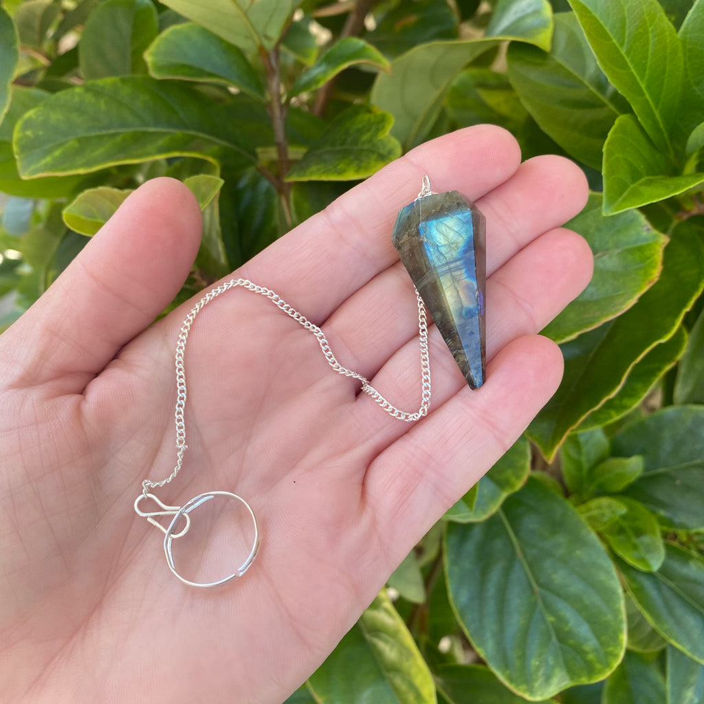 Labradorite Pendulum