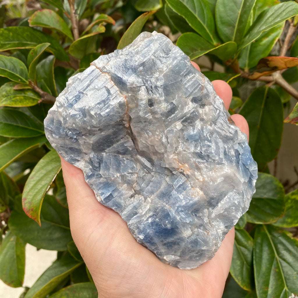 Brilliant Blue Calcite