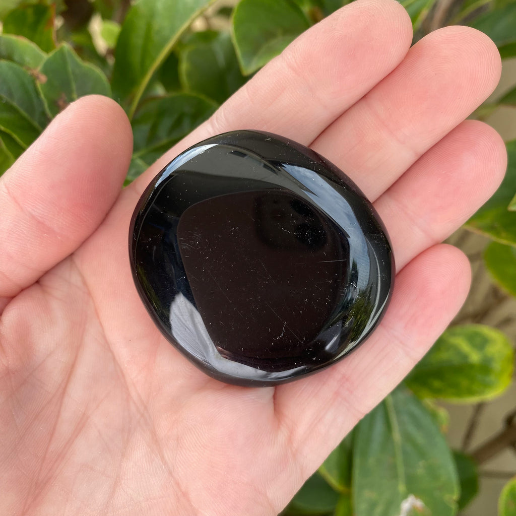 Obsidian Smooth Stone