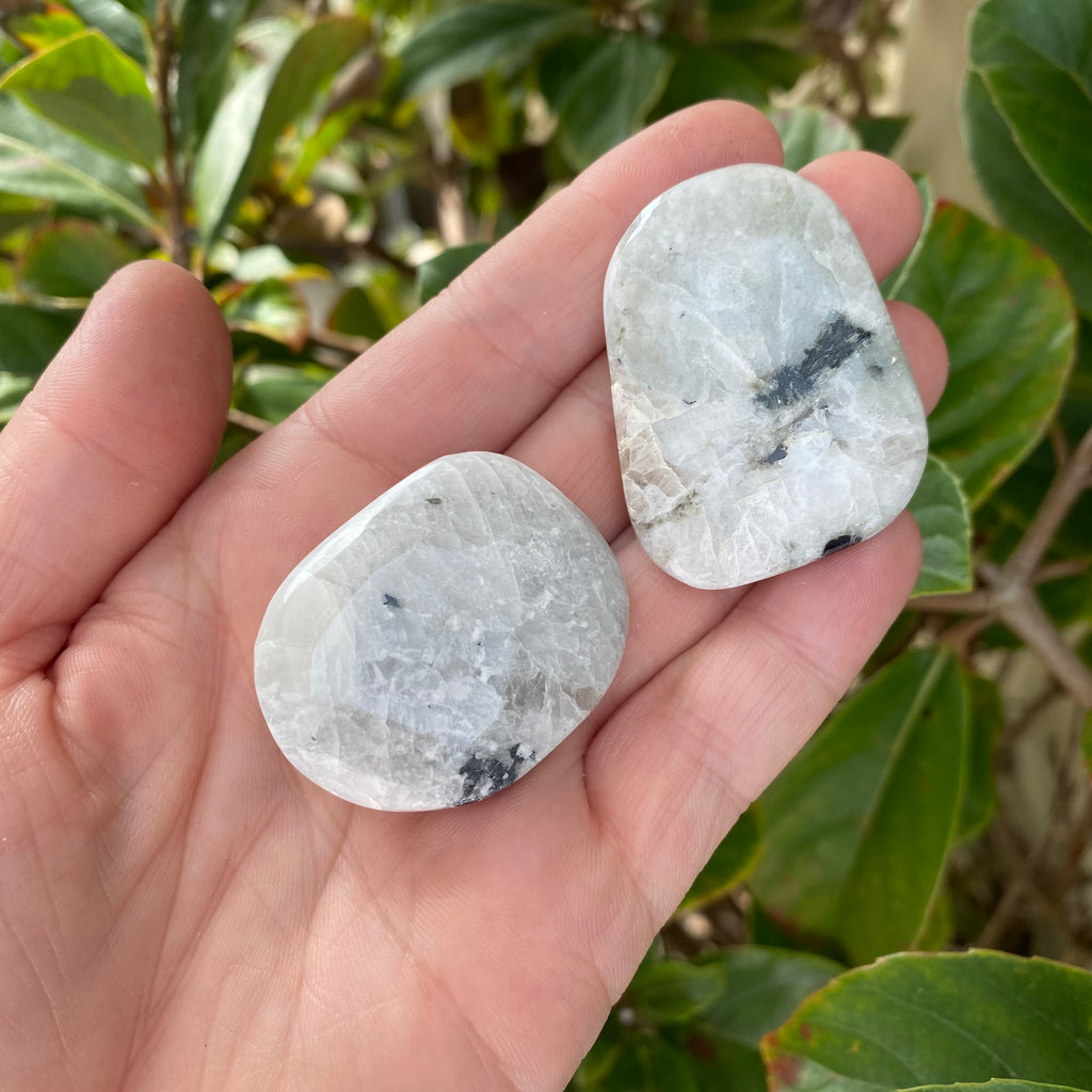 Moonstone Palm Stone