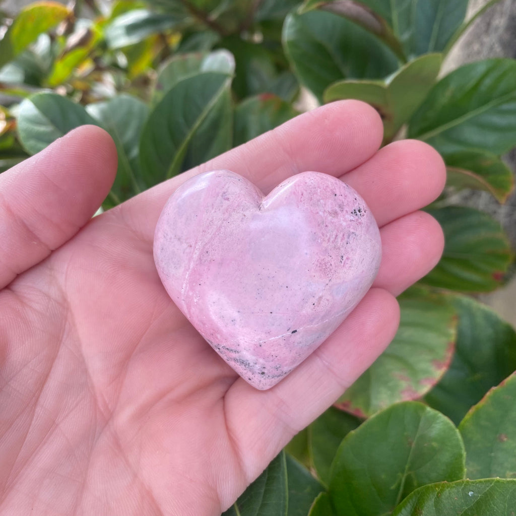 Rhodonite Heart