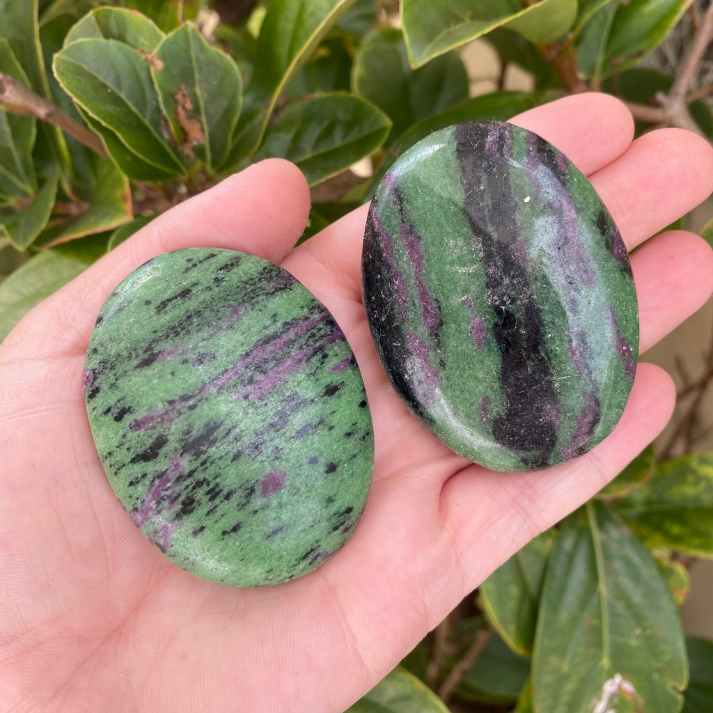 Large Ruby Zoisite Smooth Stone