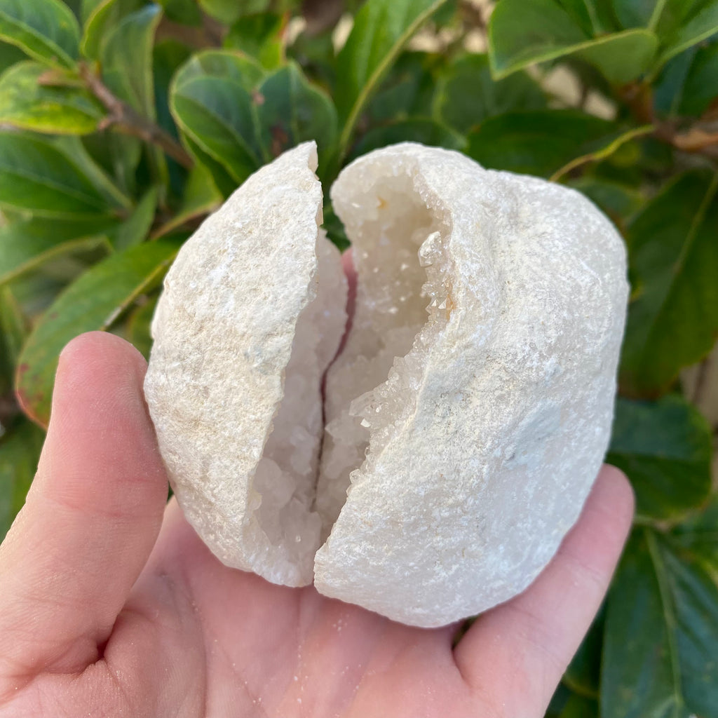 Moroccan Quartz Geode Pair #1