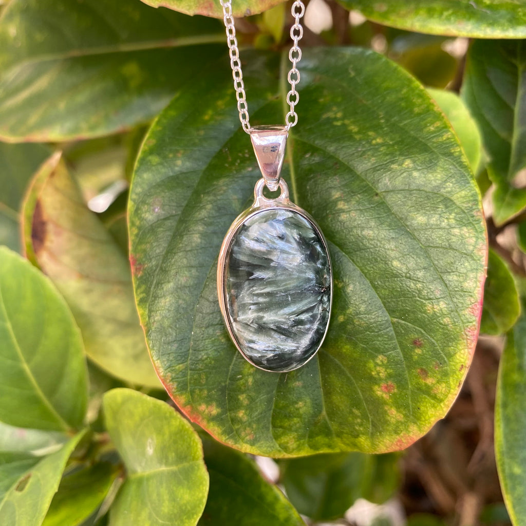 Seraphinite Pendant