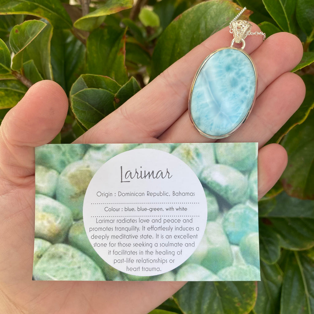 Larimar Pendant