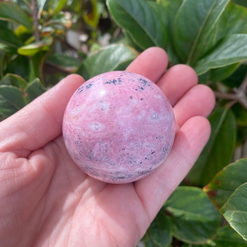 Rhodonite Sphere