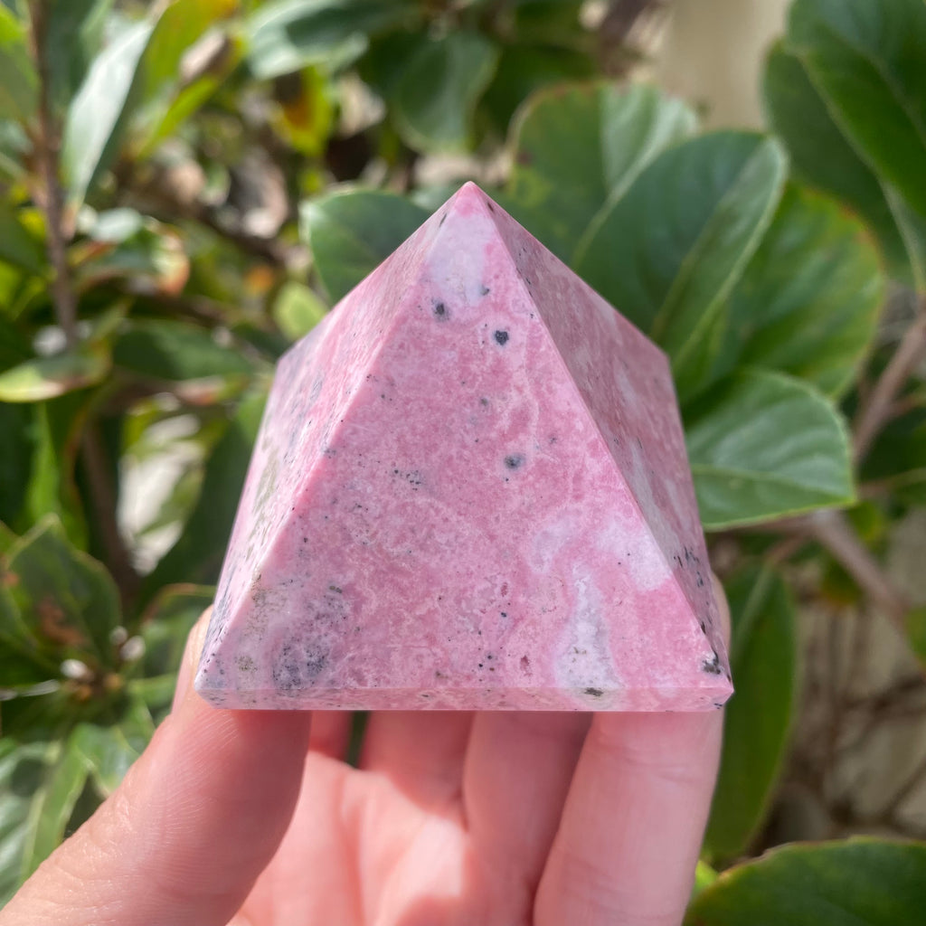 Rhodonite Pyramid