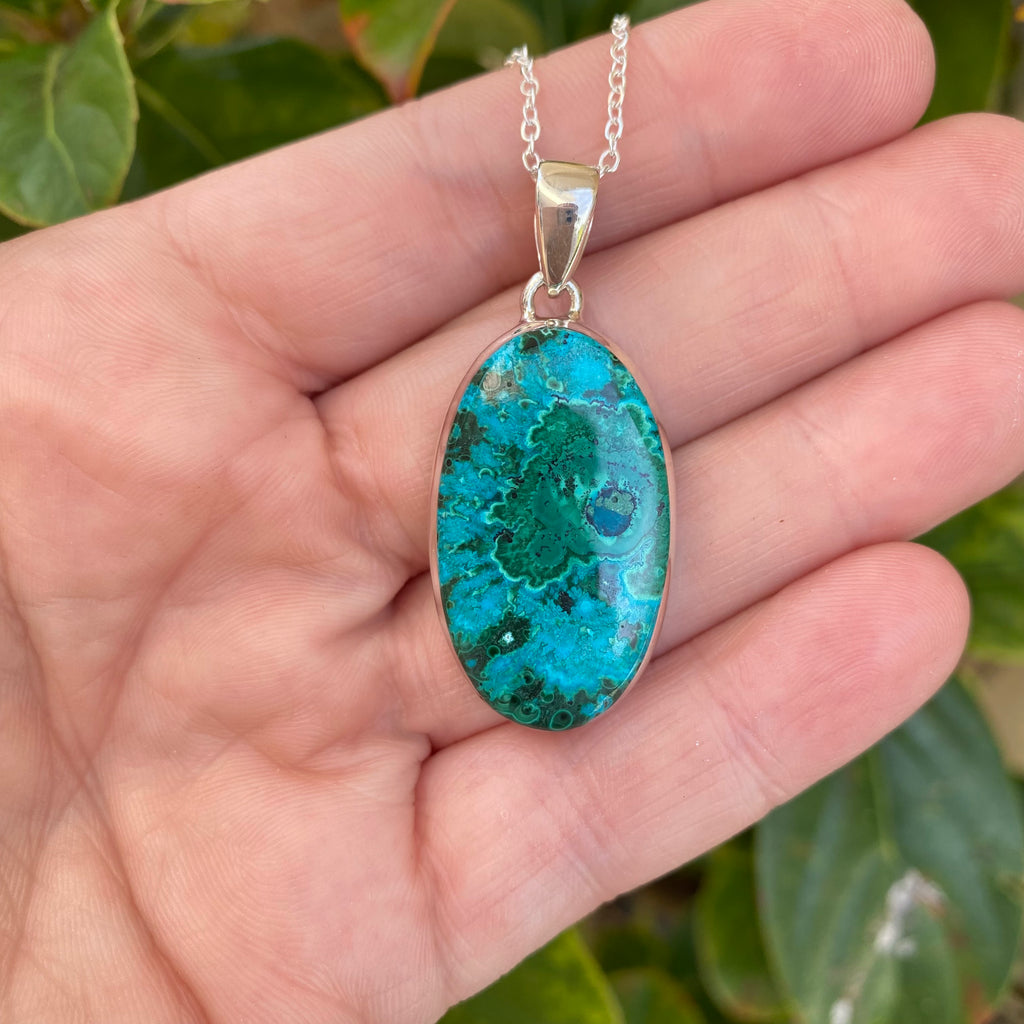 Chrysocolla Pendant