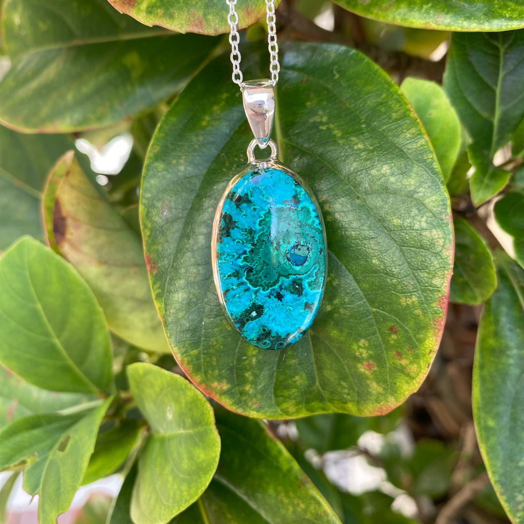 Chrysocolla Pendant