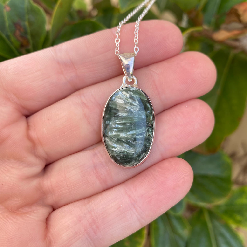 Seraphinite Pendant