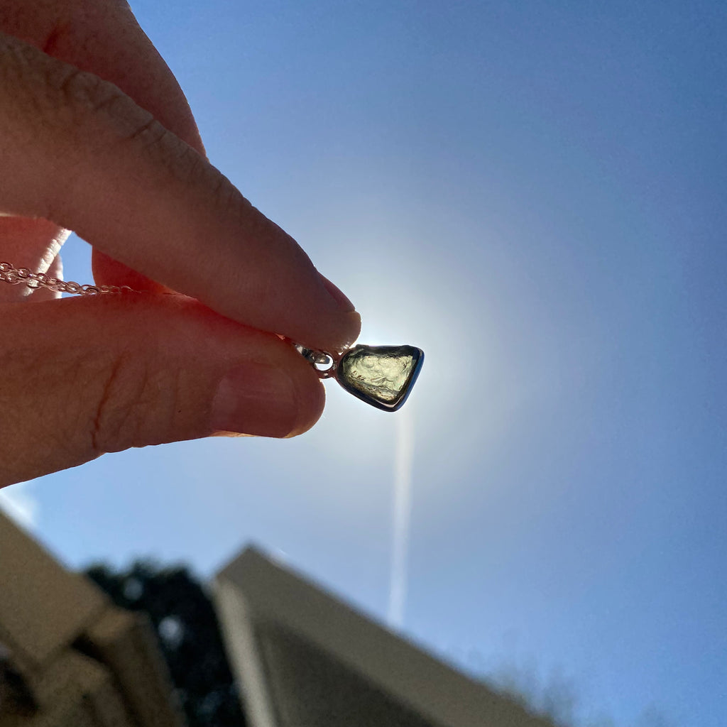 Moldavite Pendant 1.4g