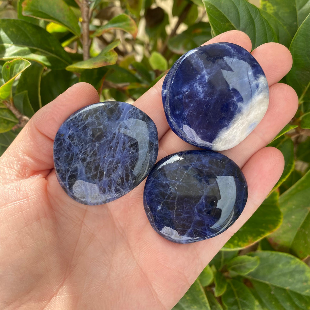 Sodalite Palm Stone