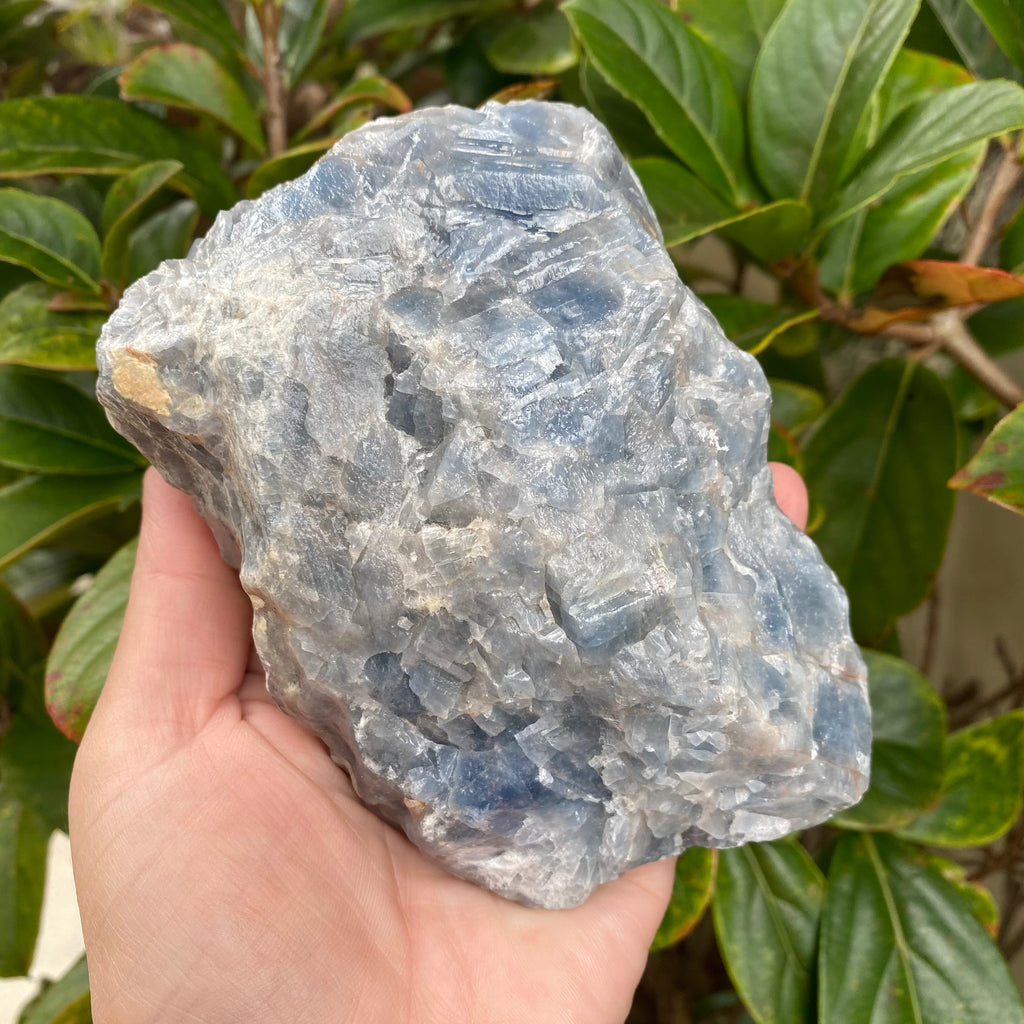 Brilliant Blue Calcite