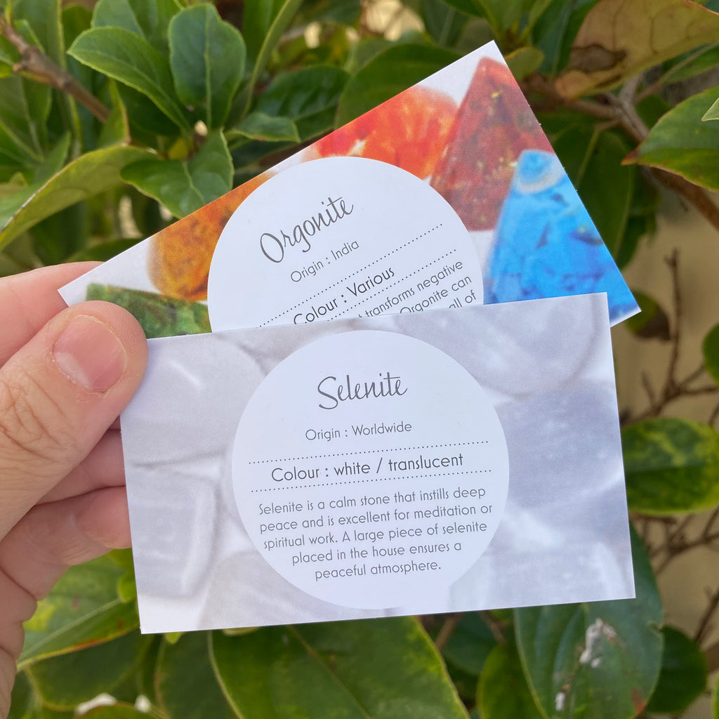 Orgonite Selenite Pyramid