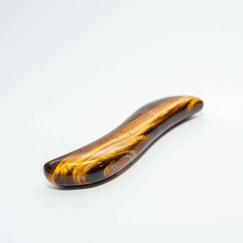 Tiger Eye “S” Wand