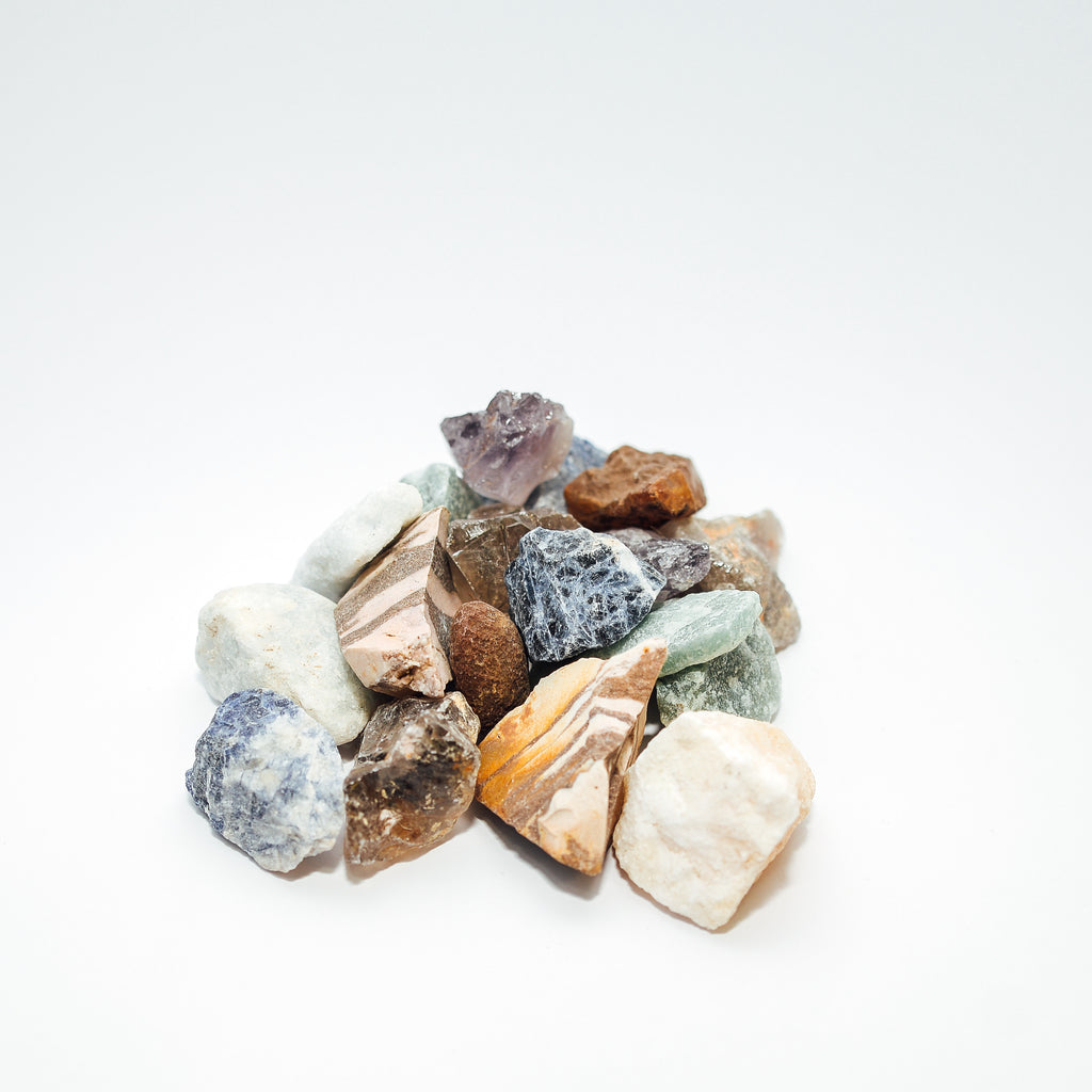 Brazil Mix Rocks Raw Brazil Mix | Sydney Crystal Caves | Sydney Crystal Caves