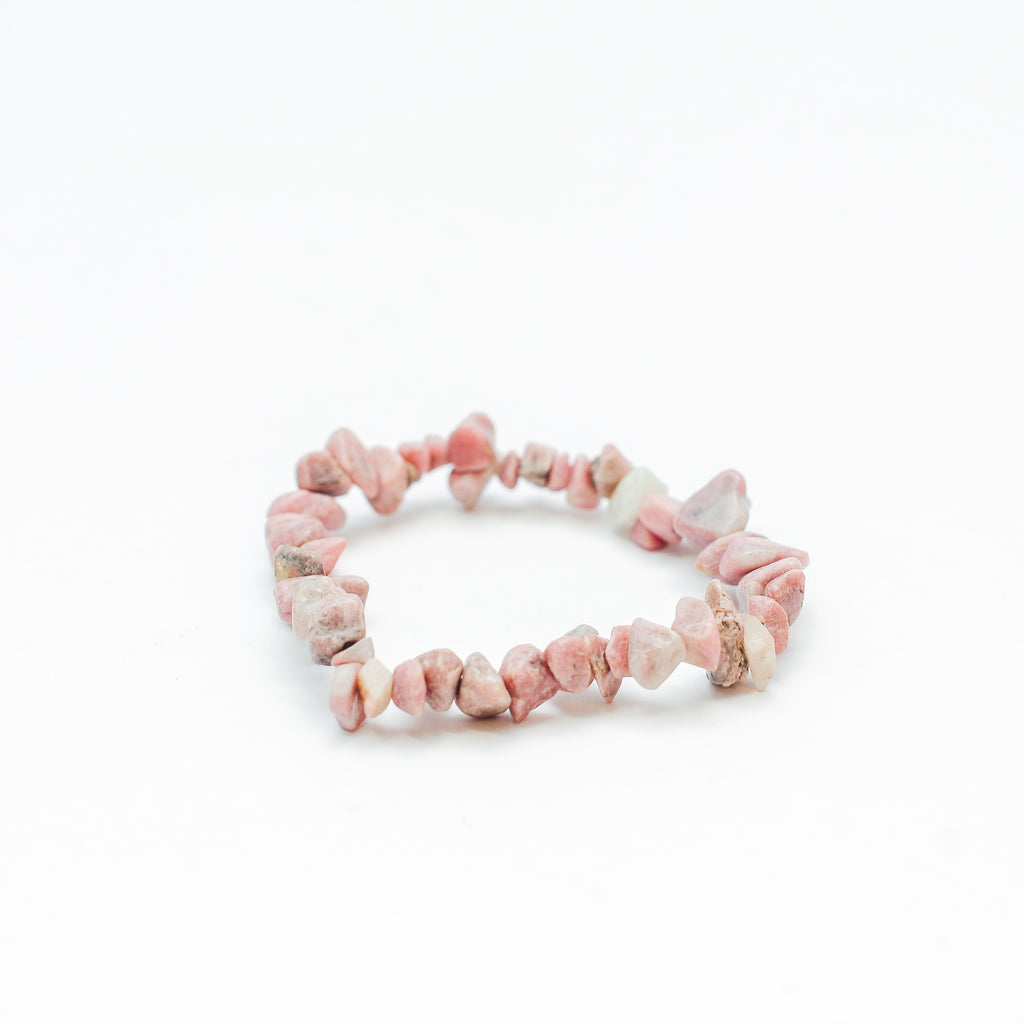 Chip Bracelet - Rhodonite