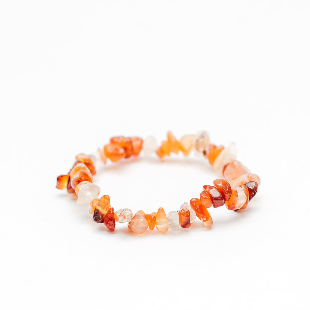 Chip Bracelet - Carnelian