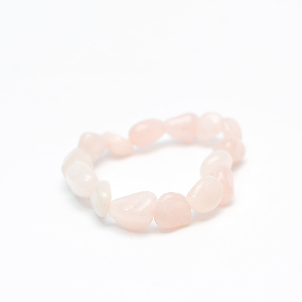 Tumbled Bracelet - Rose Quartz