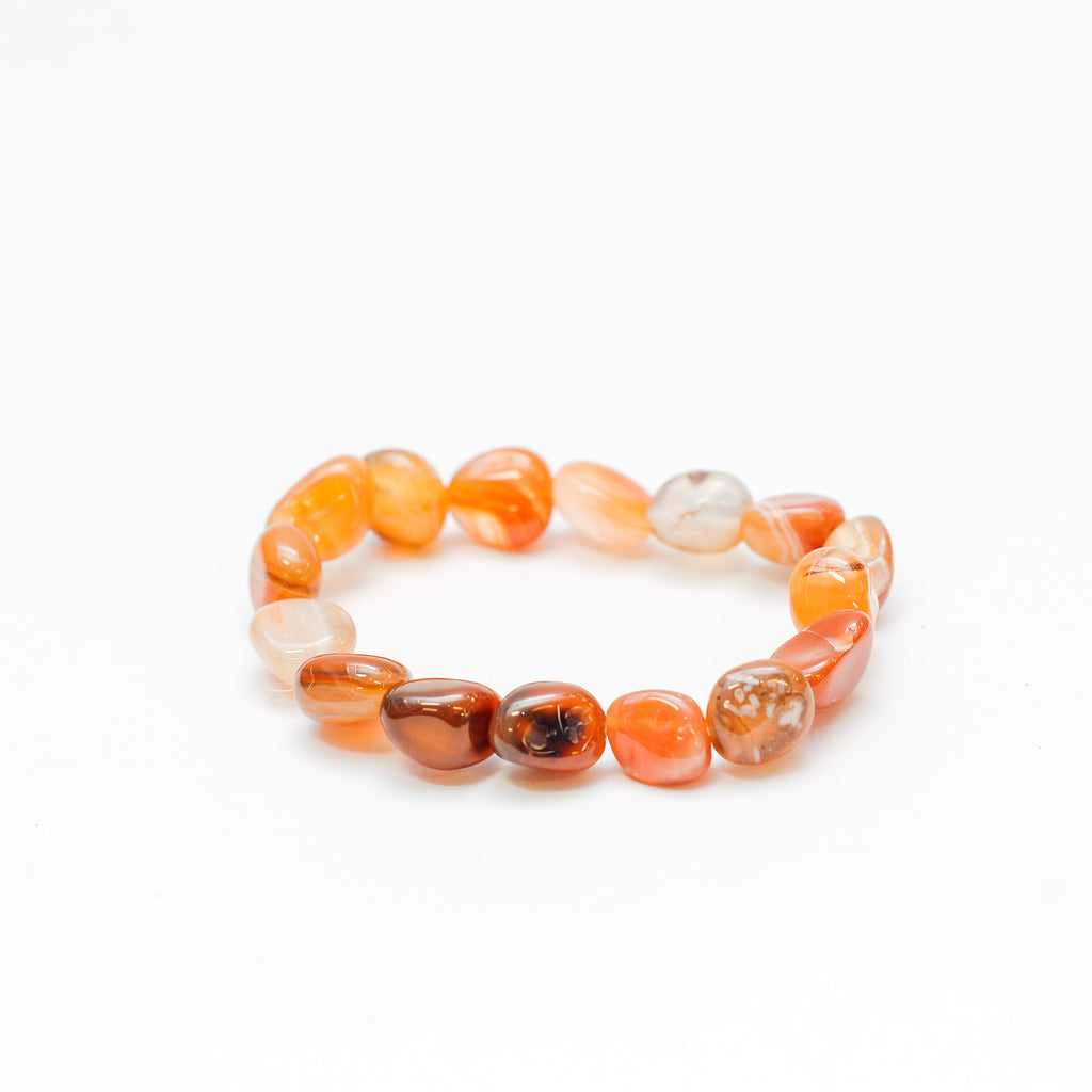 Tumbled Bracelet - Carnelian