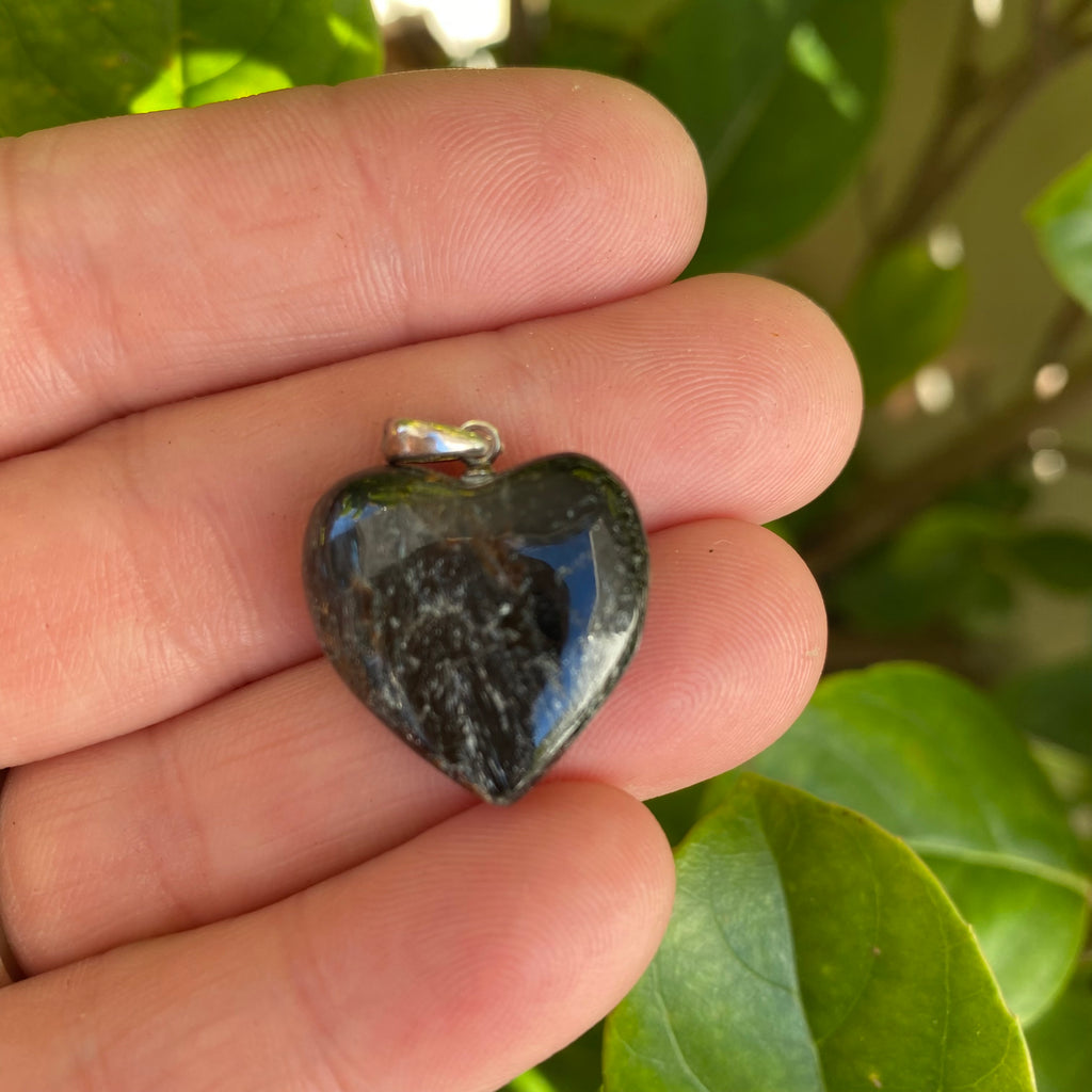 Heart Pendants - Astrophyllite