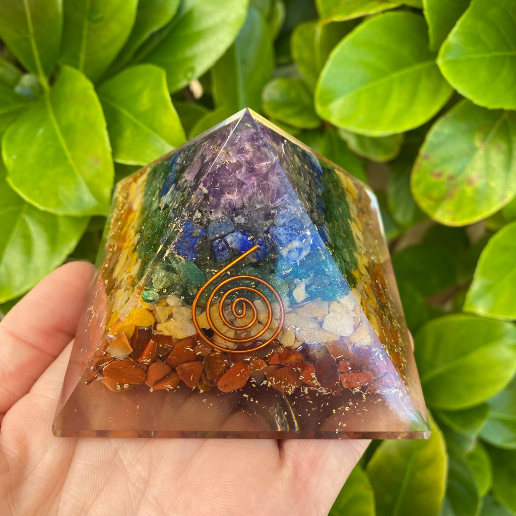 Orgonite Chakra Pyramid