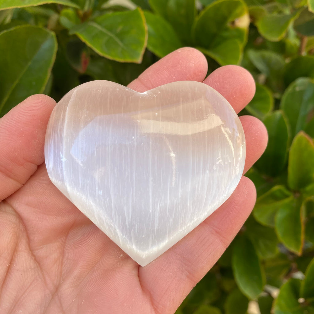 Selenite Heart