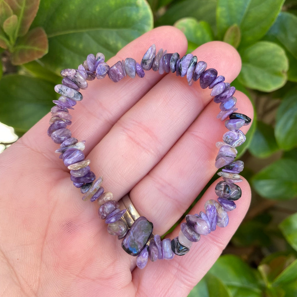 Chip Bracelet - Charoite