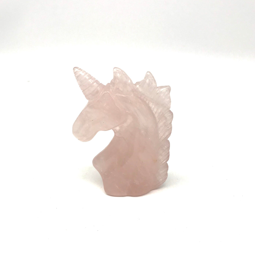 Medium Rose Quartz Unicorn