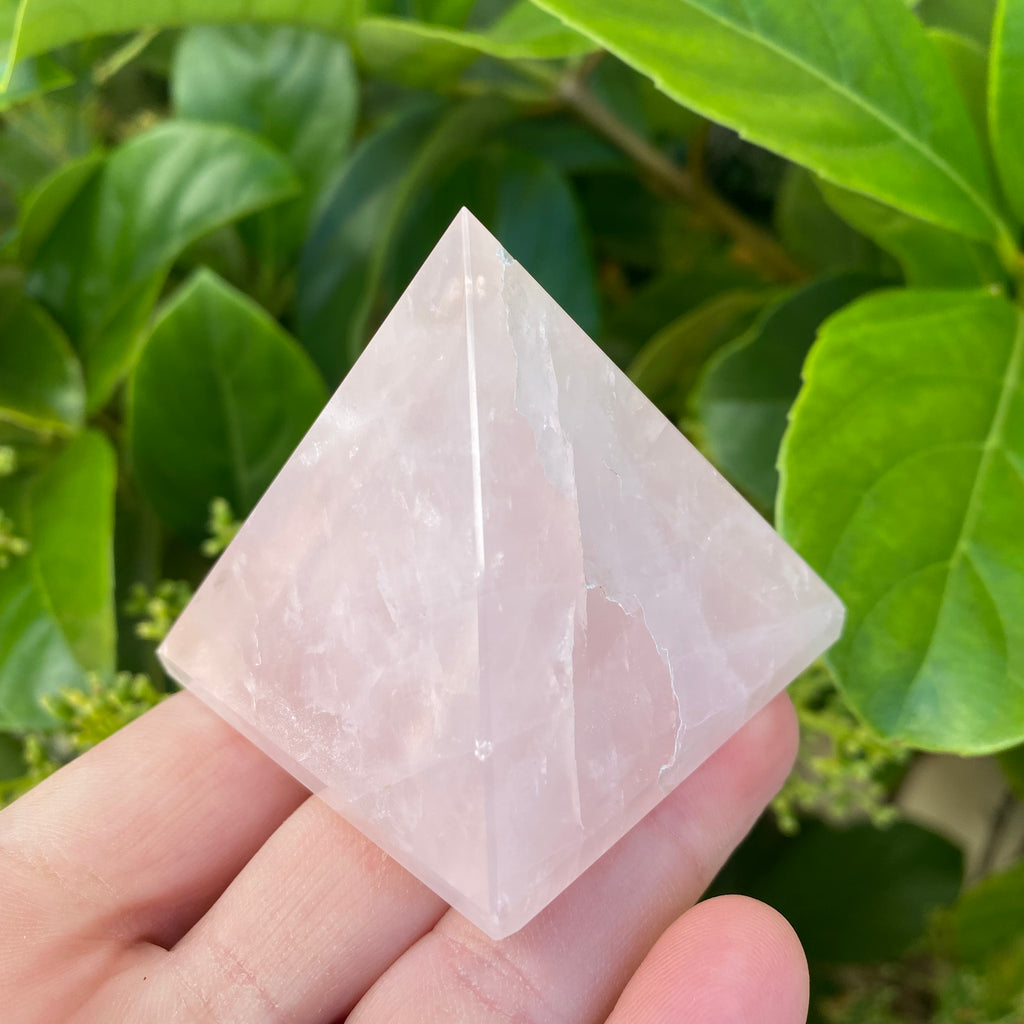 Rose Quartz Pyramid