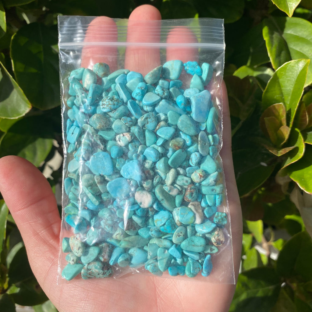 Dyed Howlite Chips