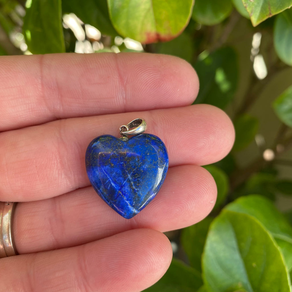 Heart Pendants - Lapis Lazuli
