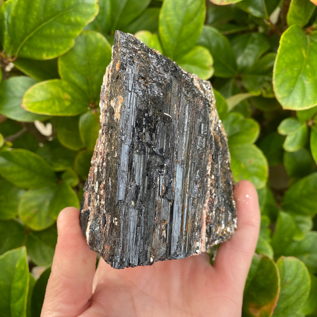 Black Tourmaline With Mica