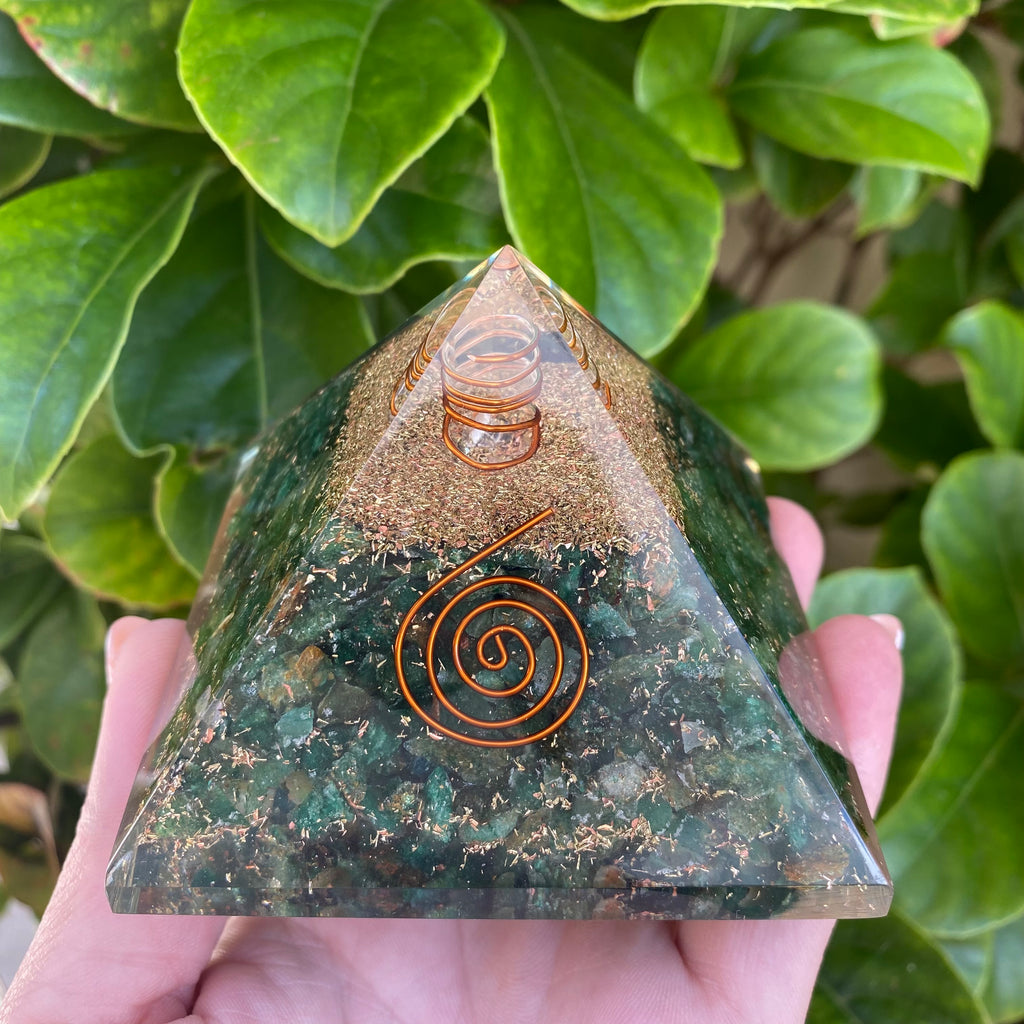 Orgonite Aventurine Pyramid