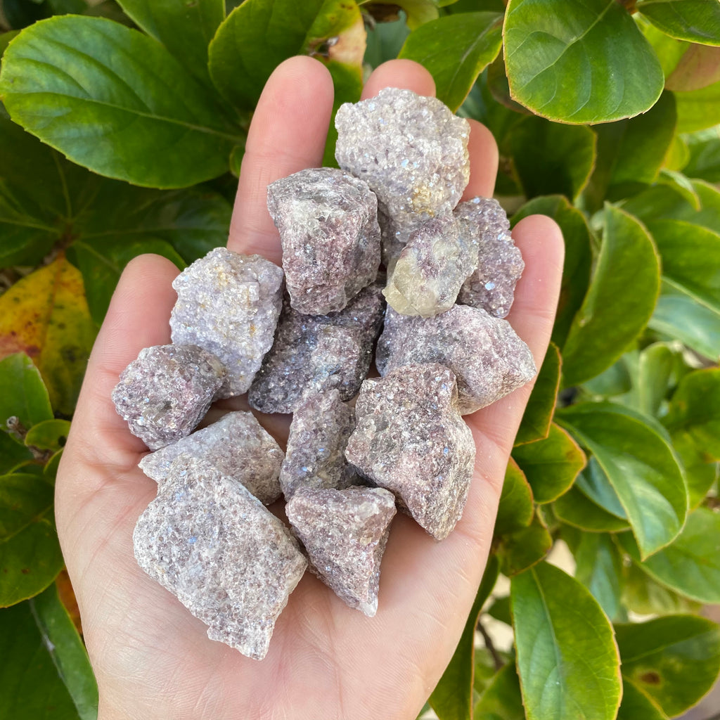 Raw Lepidolite Chunks