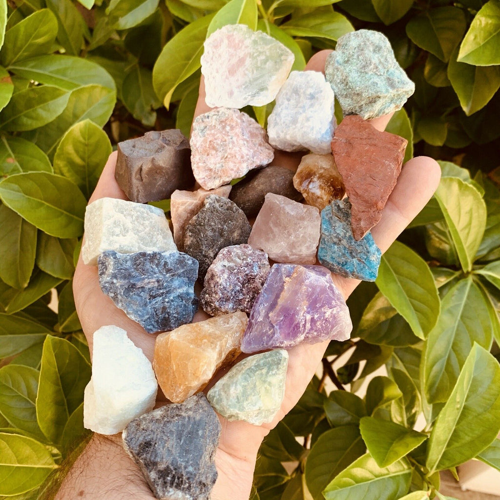 Brazil Mix Rocks Raw Brazil Mix | Sydney Crystal Caves | Sydney Crystal Caves