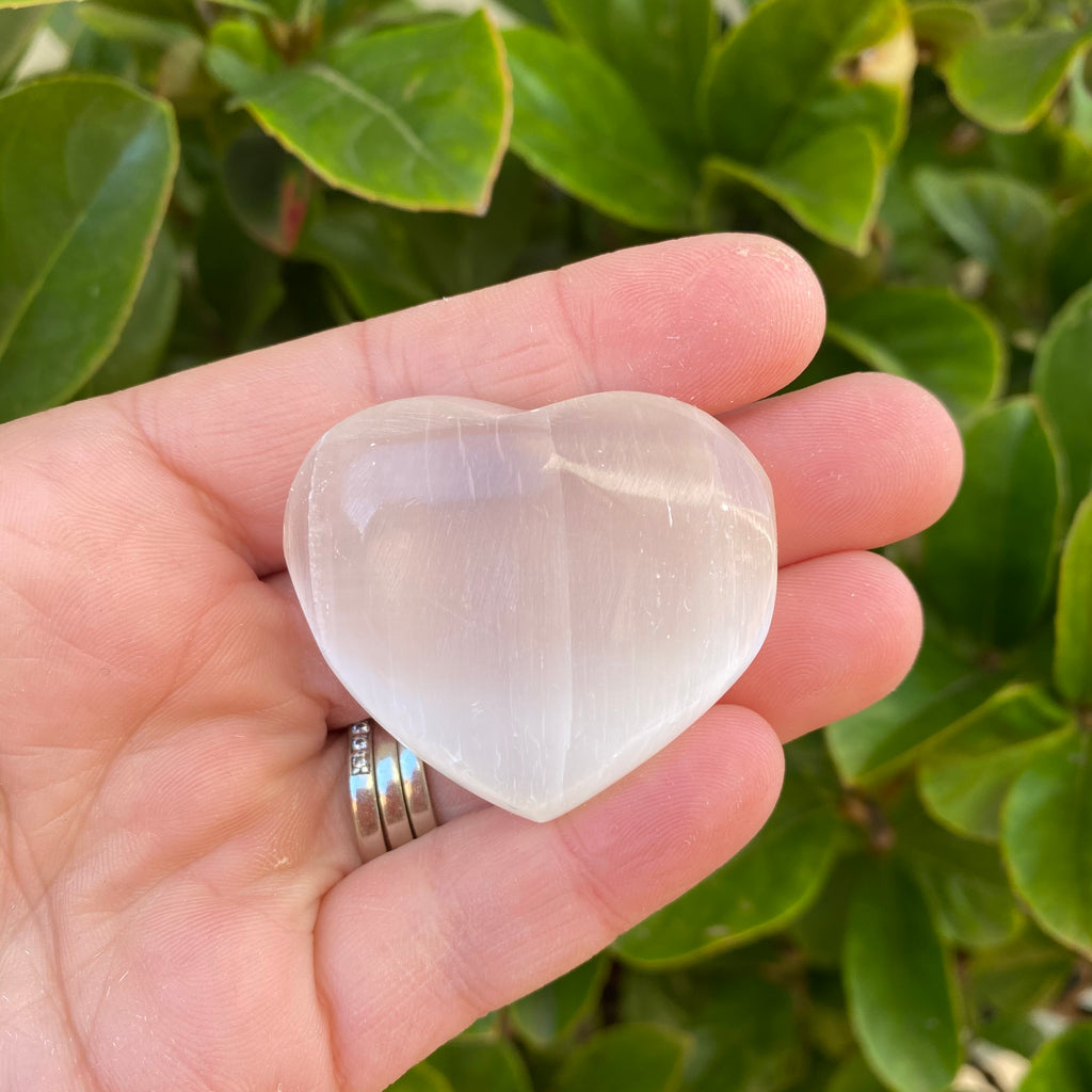 Selenite Heart