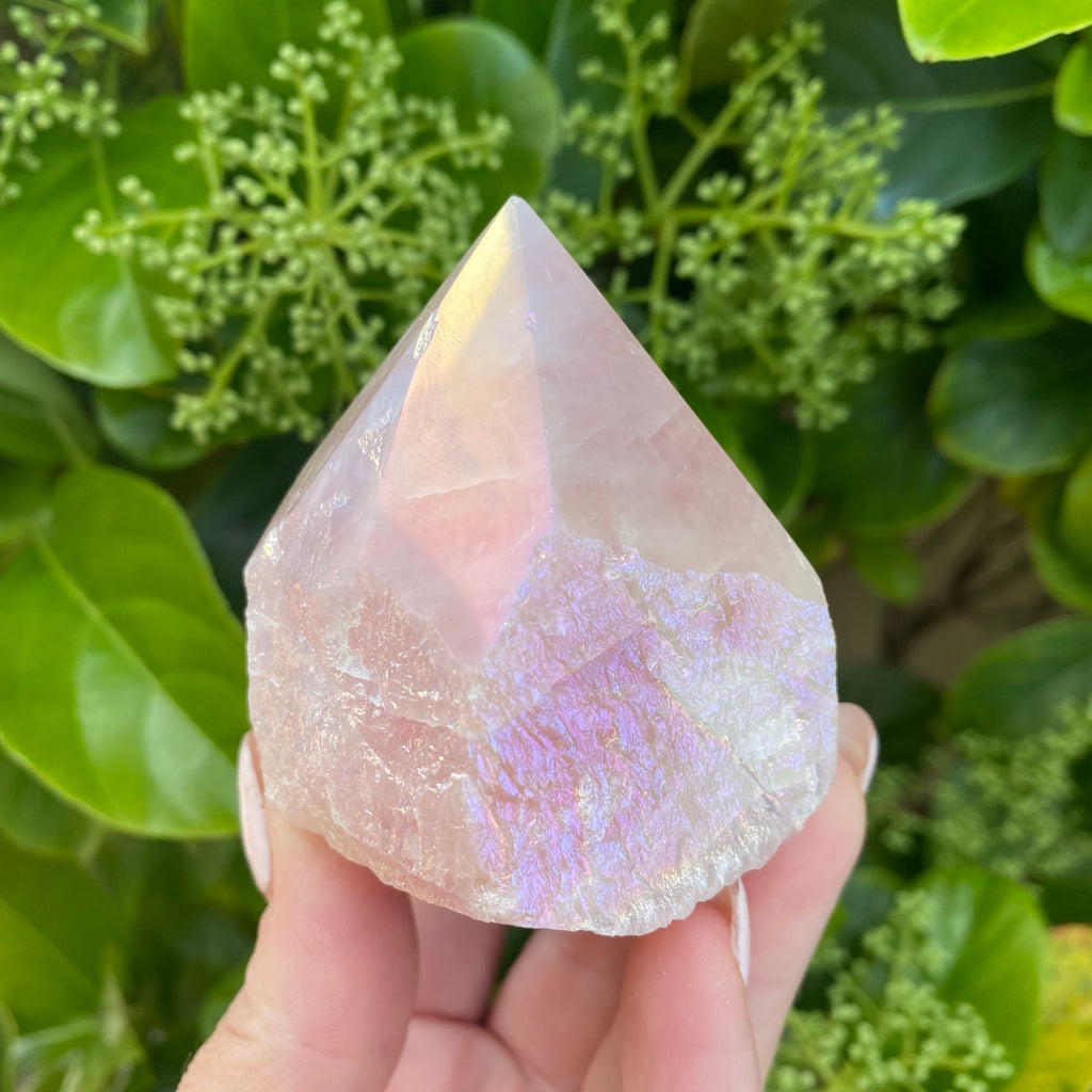 Aura Point - Rose Quartz