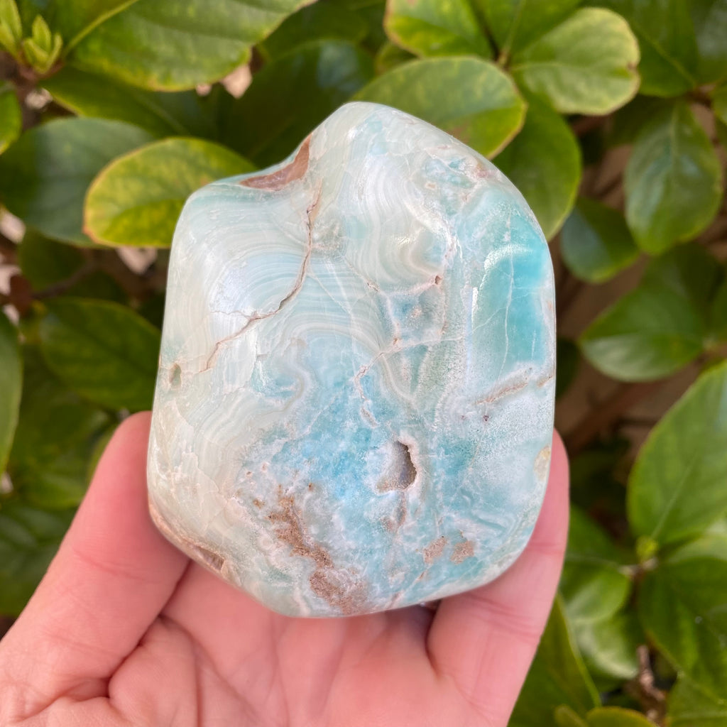 Blue Aragonite Freeform #1