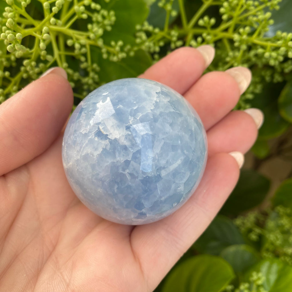 Blue Calcite Sphere