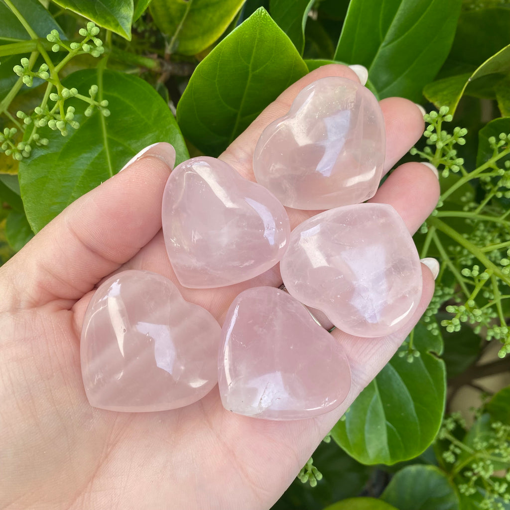 Rose Quartz Heart