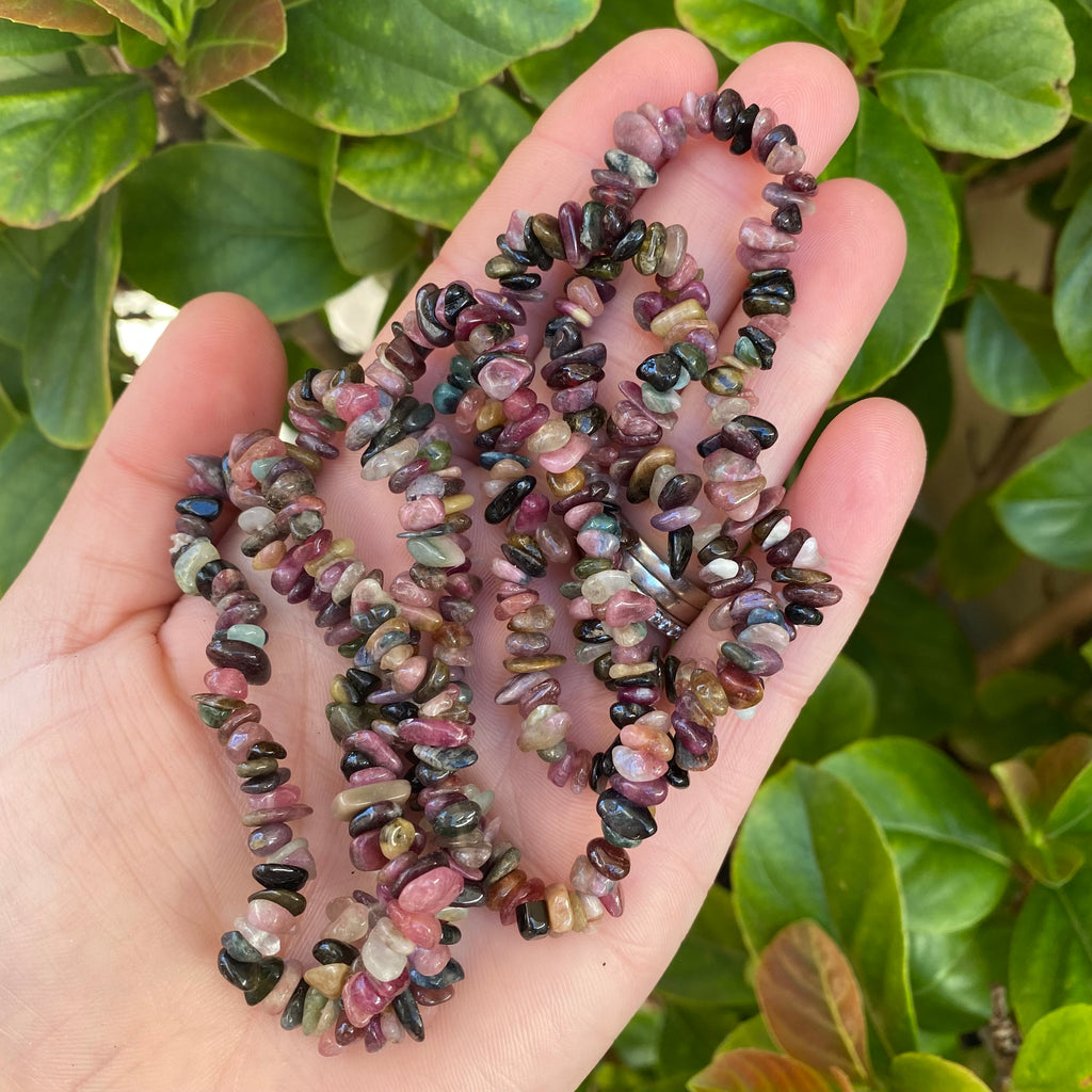 Chip Bracelet - Multi Tourmaline